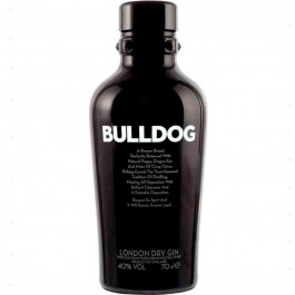 Bulldog Джин  London Dry Gin 0,7 л 40% (397076002010)