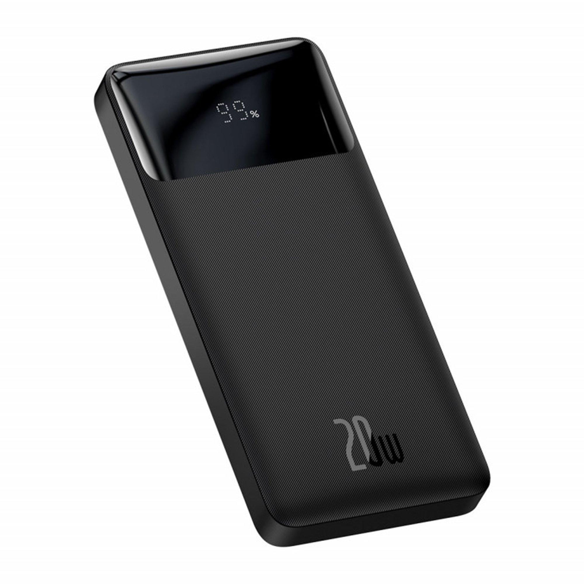 Baseus Bipow Digital Display Fast Charge Power Bank 10000mAh 20W Black Overseas Edition (PPBD050301) - зображення 1