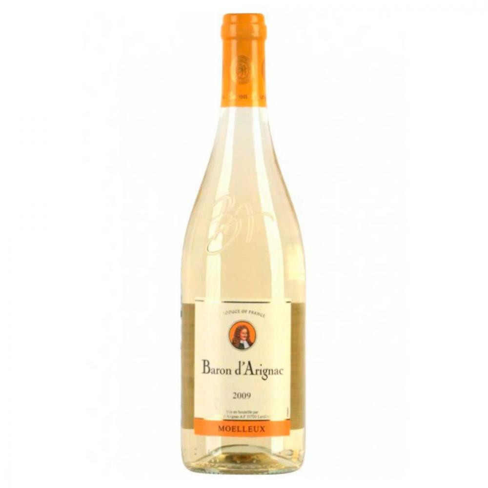 Baron d'Arignac Вино  біле напівсолодке 0,75л 10,5% (3500610051128) - зображення 1
