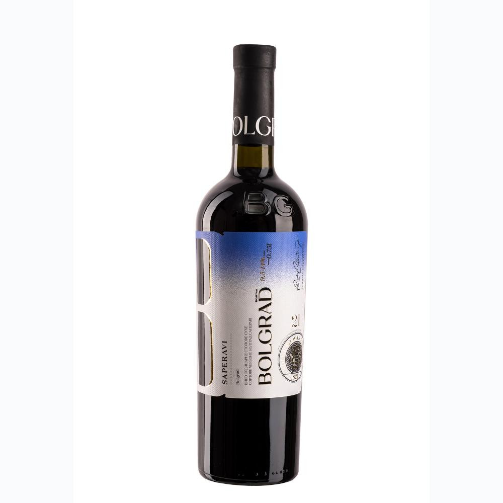 Bolgrad Вино  Color Saperavi червоне сухе 0,75л 9,5-14% (4820197560097) - зображення 1