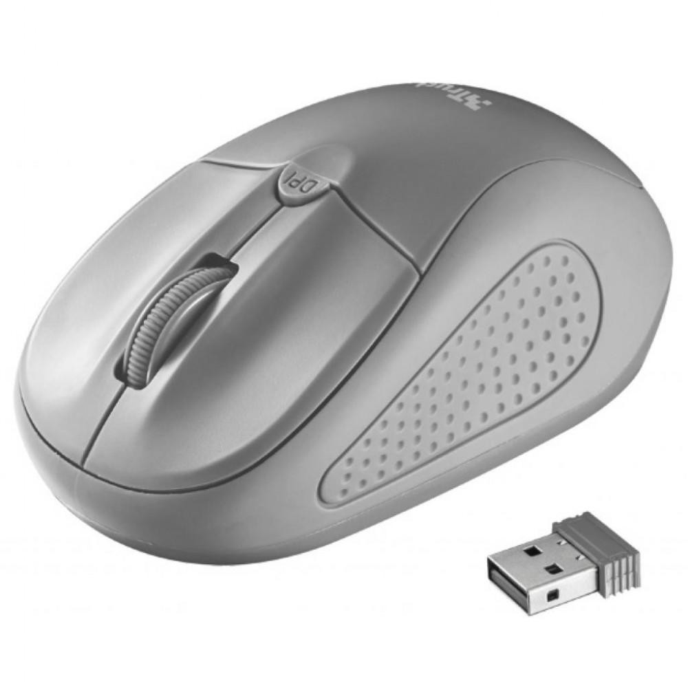 Trust Primo Wireless Mouse Grey (20785) - зображення 1