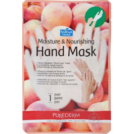 Purederm Маска для рук та нігтів  Moisture & Nourishing Hand Mask 2 шт.