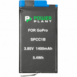 PowerPlant Аккумулятор для GoPro SPCC1B 1400mAh декодирован (CB970384)