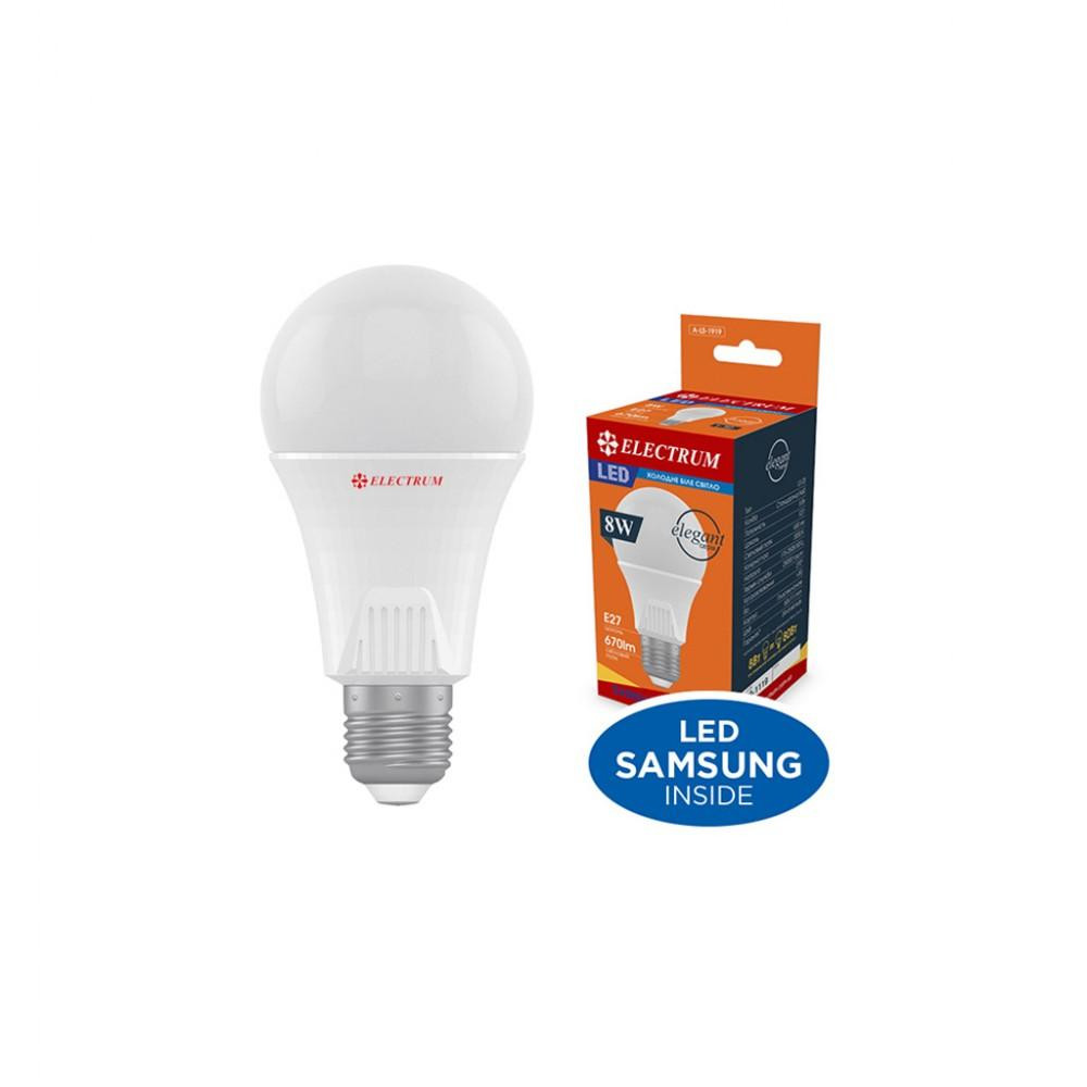 Electrum LED Elegant A60 8W Е27 4000K PA LS-33 (A-LS-1919) - зображення 1