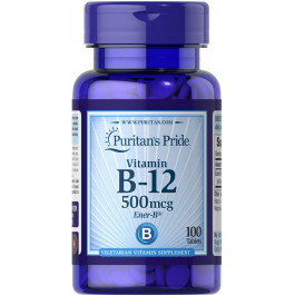   Puritan's Pride Vitamin B-12 500 mcg (100 tablets)