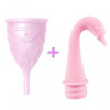 Femintimate Менструальная чаша Femintimate Eve Cup размер L с переносным душем - зображення 2