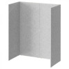 IKEA SIDORNA Ширма сірий, 164x80x195 (293.861.67) - зображення 1