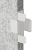 IKEA SIDORNA Ширма сірий, 164x80x195 (293.861.67) - зображення 6