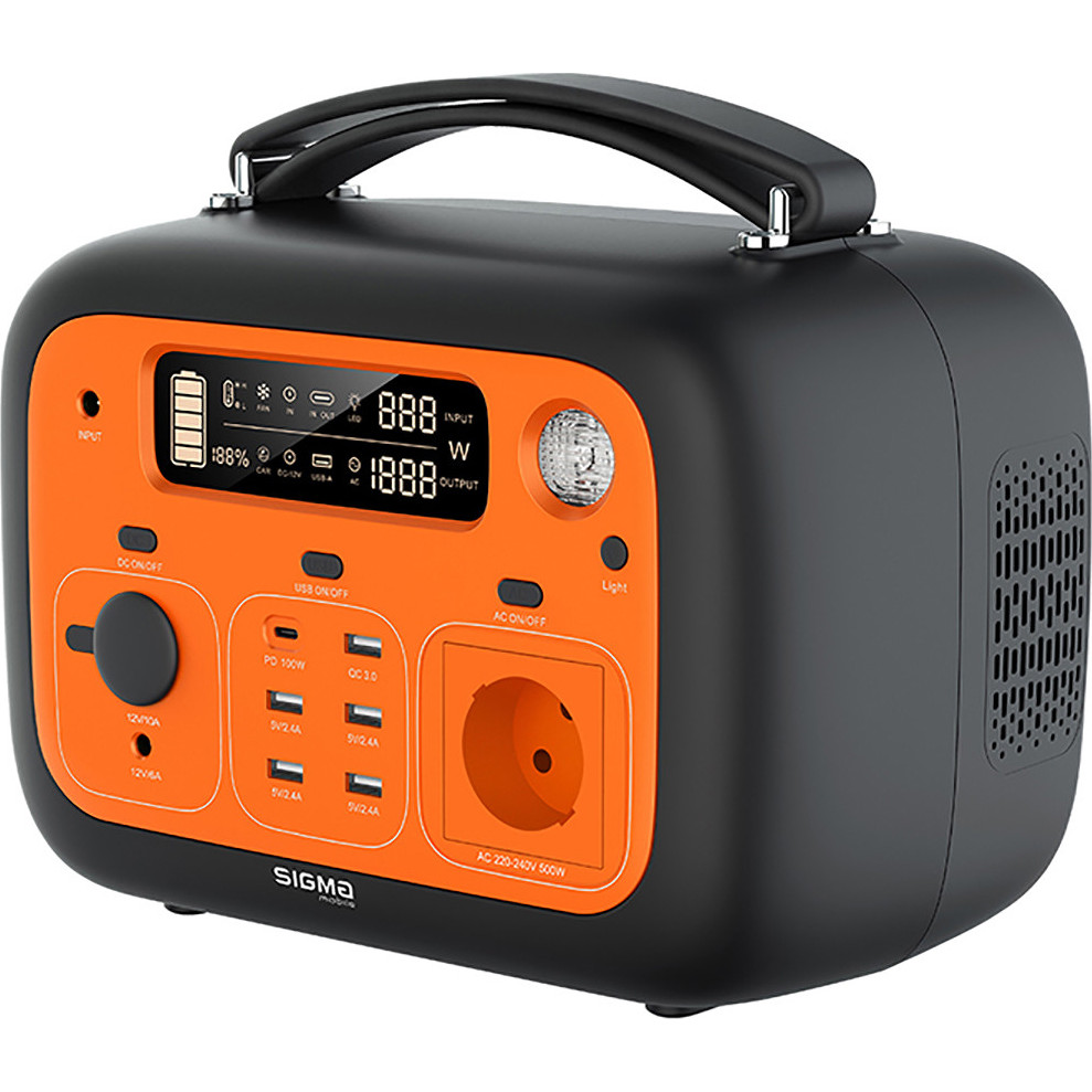 Sigma mobile X-power SI140APS Black-orange (SI140APSO) - зображення 1