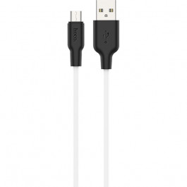Hoco X21 Plus USB to Micro-USB 1m Black/White