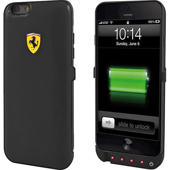 CG Mobile Ferrari Power Case Scuderia 4200 mAh Black (FEFOBCP6LBL) - зображення 1
