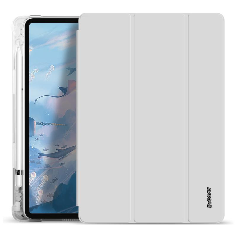 BeCover Чохол-книжка Soft TPU з кріпленням для Apple iPad Air 4 10.9 2020/2021 Gray (706763) - зображення 1