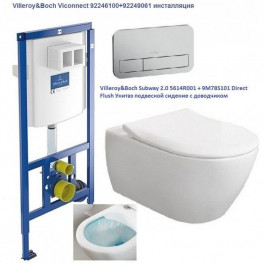 Villeroy&Boch ViConnect 92246100+Villeroy&Boch Avento 5656RS01