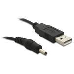 Delock USB2.0 A-Jack DC M/M 3.5x1.3mm 1.5m Power D=3.0mm (70.08.2377) - зображення 1