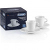Delonghi Набор 2 Cups Ceramic Espresso 2х70 мл (DLSC308) - зображення 1