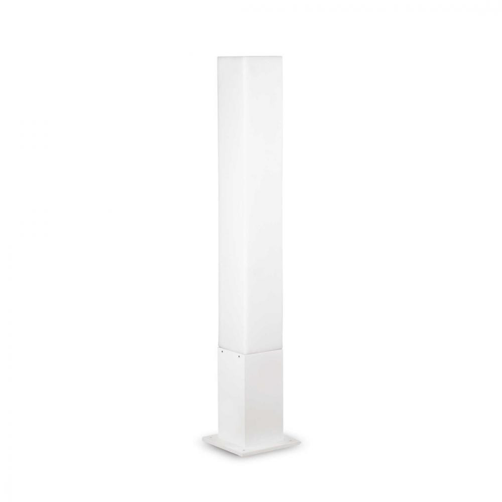 Ideal Lux Парковый Светильник Edo Outdoor Pt1 Square Bianco (142999) - зображення 1