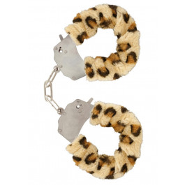 Toy Joy Наручники Furry Fun Cuffs, леопард