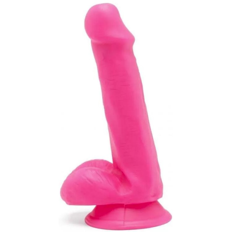 Toy Joy Фаллоимитатор Get Real Happy Dicks 6 Inch Dong 10180, розовый (8713221820198) - зображення 1