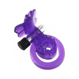 SevenCreations Butterfly Cock Ball Harness, фиолетовое (4890888131790)