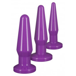 Toy Joy Best Butt Buddies фиолетовый, 3 шт (8713221459152)