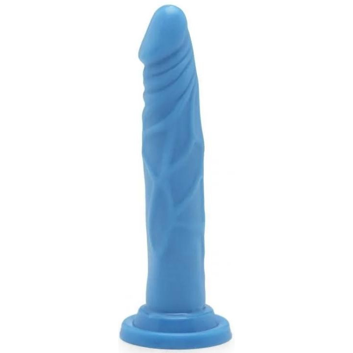 Toy Joy Фаллоимитатор Get Real Happy Dicks 7.5 Inch Dong, голубой (8713221820167) - зображення 1