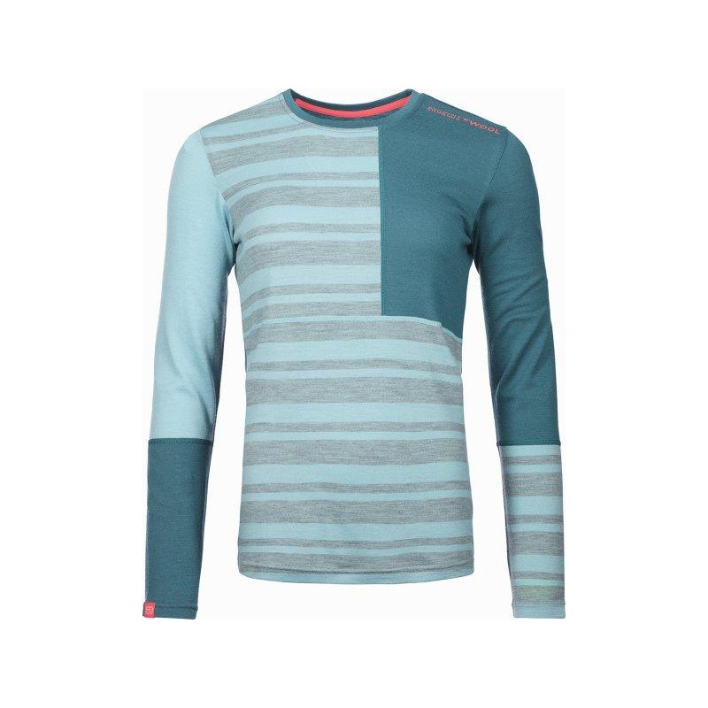 Ortovox Термофутболка  185&#39;&#39; Rock001n001wool Long Sleeve W Ice Waterfall size S (0174.001.0174) - зображення 1