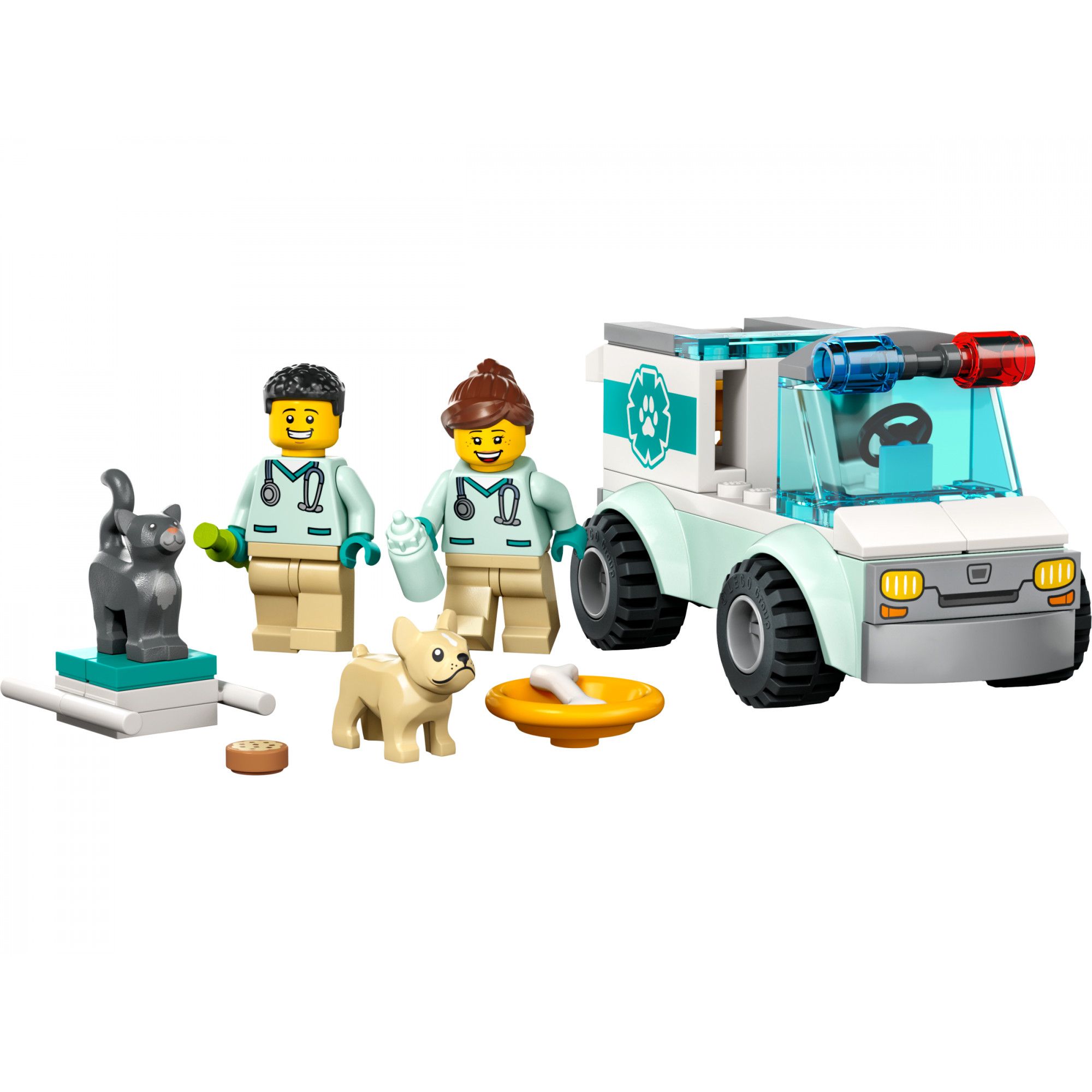 LEGO City Фургон ветеринарної швидкої допомоги (60382) - зображення 1