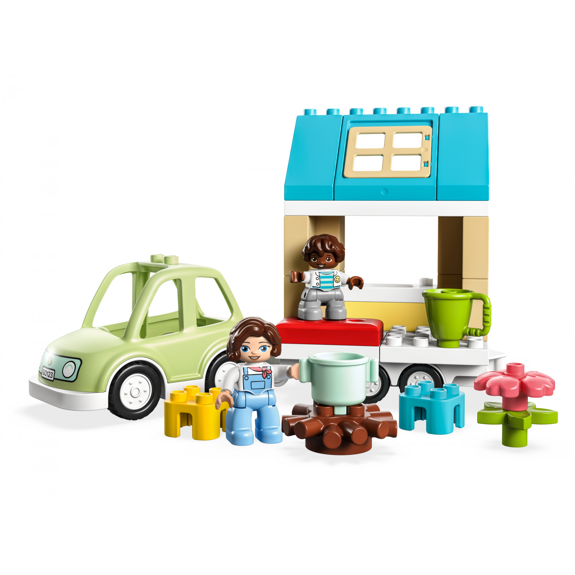 LEGO DUPLO Town Сімейний будинок на колесах (10986) - зображення 1