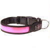 Auta Нашийник для собак що світиться з LED стрічкою та зарядкою від USB (рожевий, L) - зображення 1