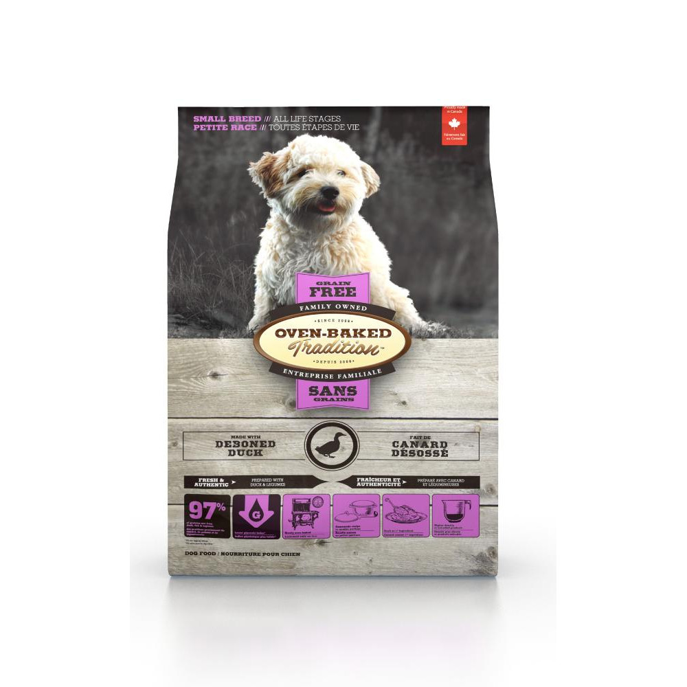 Oven-Baked Tradition Grain Free Small Breed Duck 2.27 кг (9610-5-PB) - зображення 1