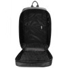 Poolparty Комплект: рюкзак для ручної поклажі HUB та тревелкейс  Чорний з принтом (hub-checkintag-combo) - зображення 5