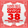 струни для електрогітари Ernie Ball Струна 1138 Nickel Wound Electric Guitar String .038