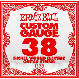 Ernie Ball Струна 1138 Nickel Wound Electric Guitar String .038