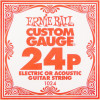 Ernie Ball Струна 1024 Plain Steel .024 - зображення 1