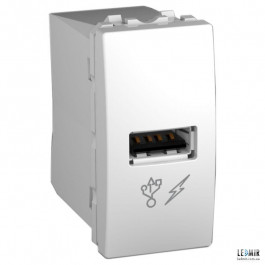 Schneider Electric Механизм USB-розетки для зарядки 1-мод. белый MGU3.428.18 Unica