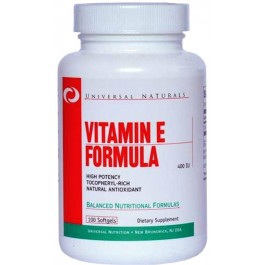 Universal Nutrition Vitamin E Formula 100 caps