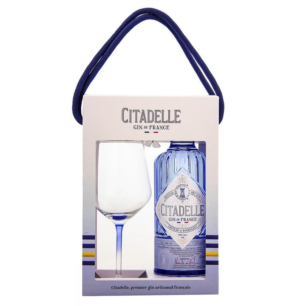 Cognac Ferrand Ferrand Original Citadelle (+ glass) джин 0,7 л (3460410523167) - зображення 1