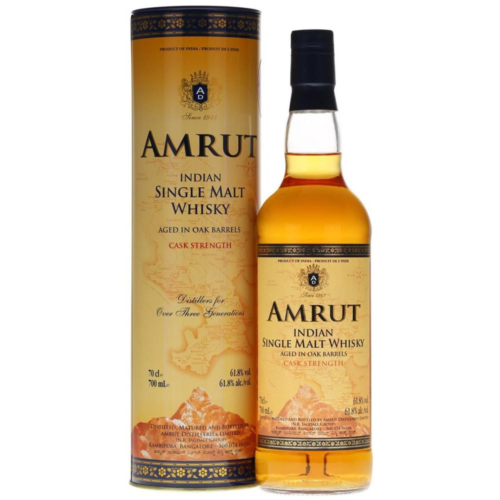 Amrut Віскі  Cask Strength 0,7 л (8901193001640) - зображення 1