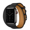 Apple Watch Hermes Series 6 LTE 40mm Space Black St. Steel Case w. Noir Double Tour (MG3Q3) - зображення 1