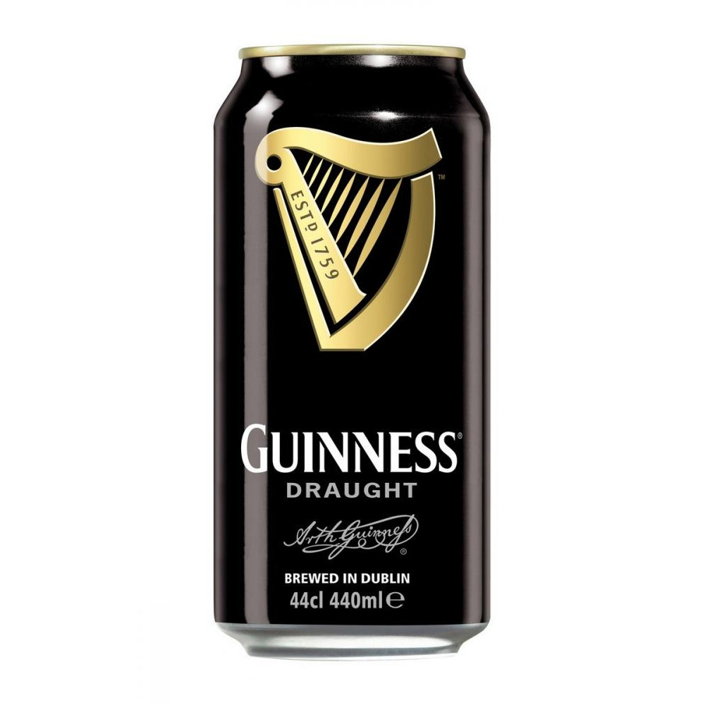 Guinness Пиво  Draught темне фільтроване 4.1%, 0.44 л (5000213101872) - зображення 1