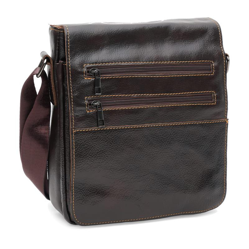 Keizer Чоловіча шкіряна сумка  K1505br-brown коричнева - зображення 1
