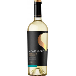 46 Parallel Вино Apostrophe Elegant White 0,75 л напівсухе тихе біле (4820233640813)