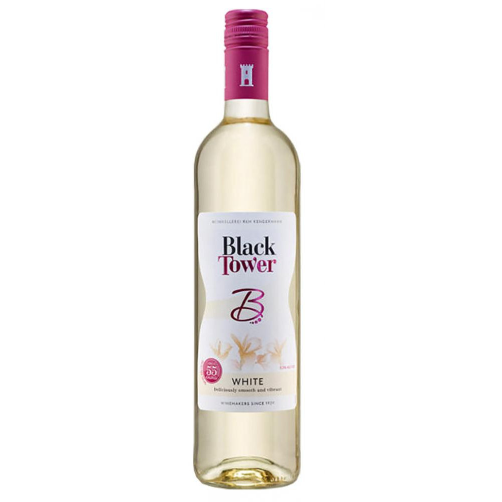 Reh Kendermann Вино  B by Black Tower White 0,75 л напівсолодке тихе біле (4069600014578) - зображення 1