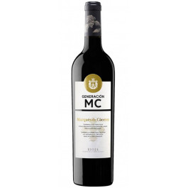 Marques De Caceres Вино  Generacion MC 0,75 л сухе тихе червоне (8410406411027)
