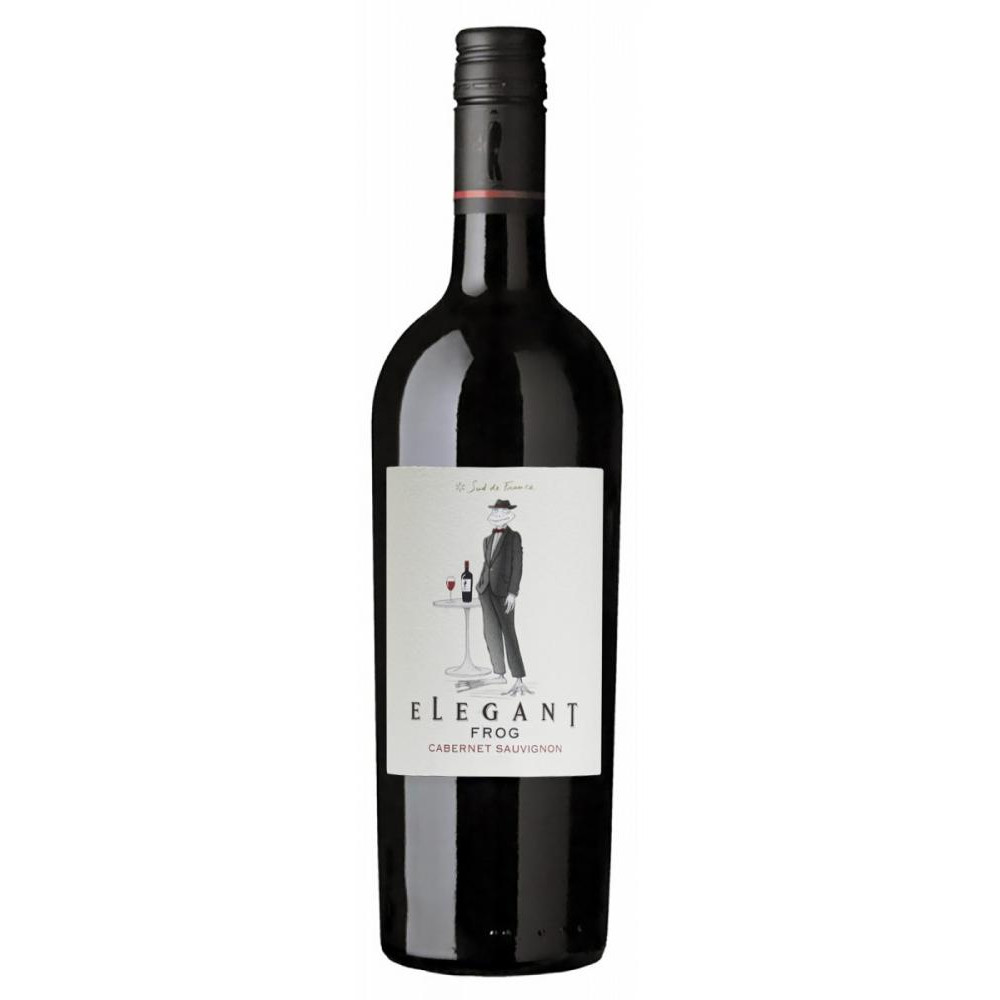 Domaines Paul Mas Вино Elegant Frog Cabernet Sauvignon 0,75 л сухе тихе червоне (3760040423494) - зображення 1