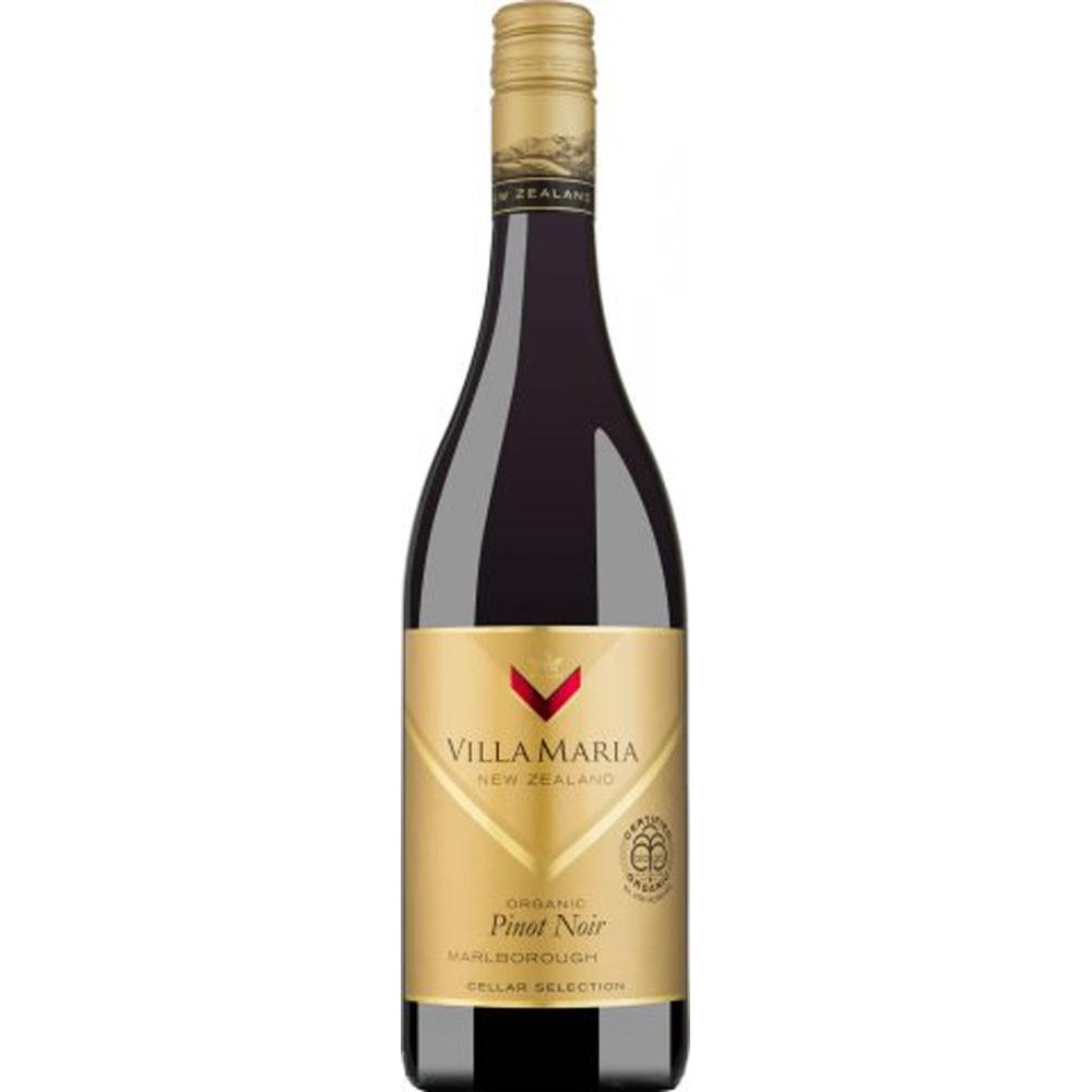 Villa Maria Вино  Organic Pinot Noir Cellar Selection 0,75 л сухе тихе червоне (9414416102981) - зображення 1