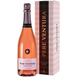 Pere Ventura Вино  Tresor Rose Cava (в коробке) 0,75 л брют кава (сava) рожеве (8426998203759)