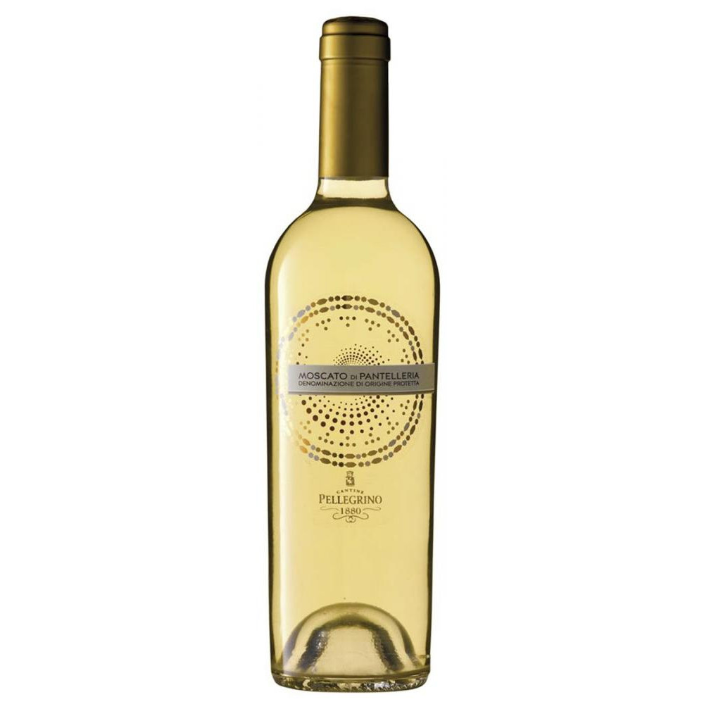 Cantine Pellegrino Вино Moscato naturale di Pantelleria 0,5 л солодке тихе біле (8004445022018) - зображення 1