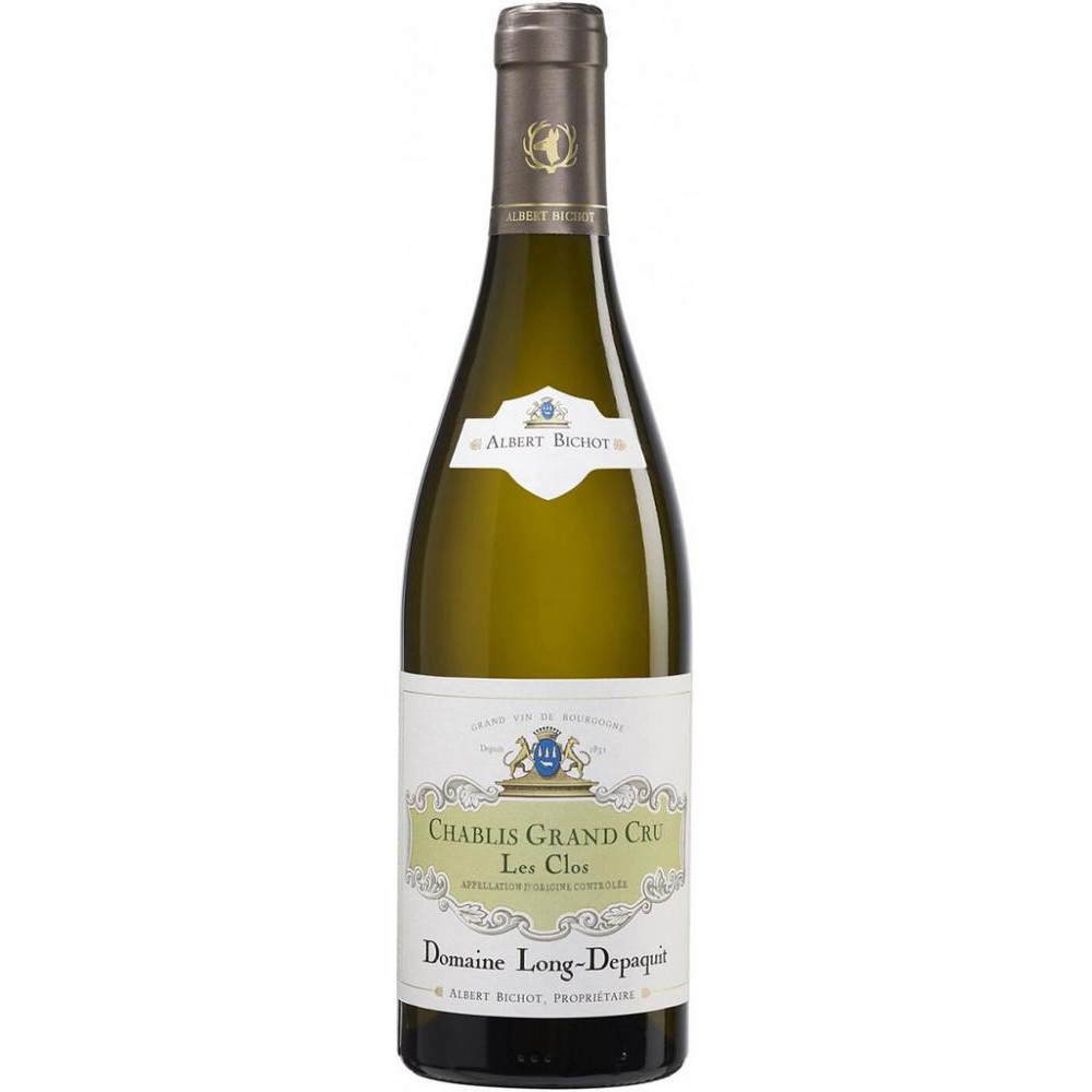 Albert Bichot Вино  Chablis Grand Cru Les Clos Domaine Long Depaquit 0,75 л сухе тихе біле (3296311120026) - зображення 1