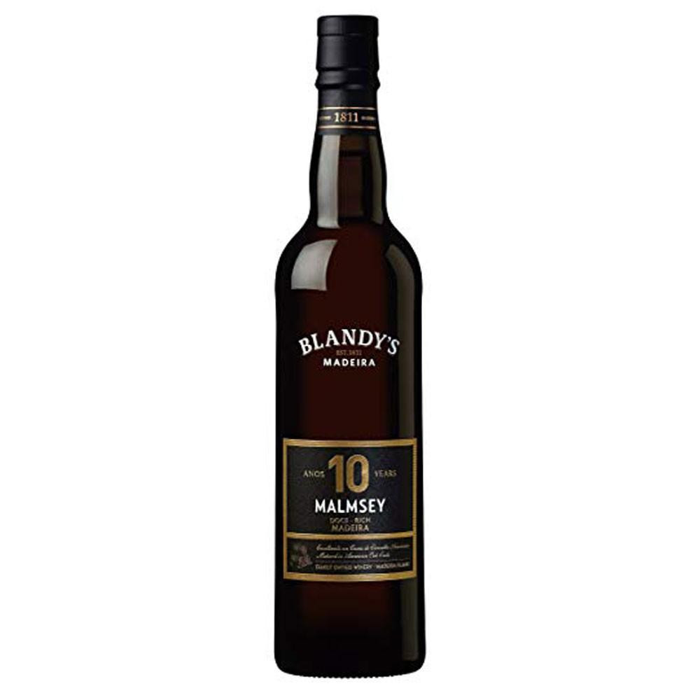 Madeira Wine Company Вино Мадера Blandy's Malmsey Sweet 10 Y.O 0,5 л солодке мадера біле (5010867600713) - зображення 1